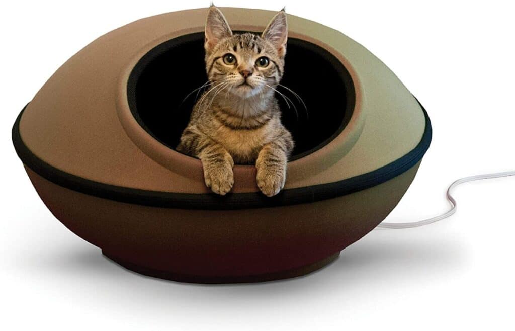 Best Indoor Heated Cat Cave: K&H Pet Products Mod Dream Pod Pet Bed
